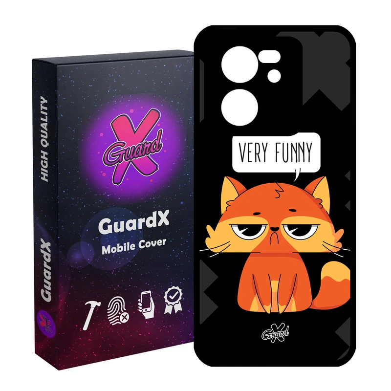 کاور گارد ایکس طرح Funny مدل Glass10161 مناسب برای گوشی موبایل شیائومی 13T/13T Pro/Redmi K60 Ultra