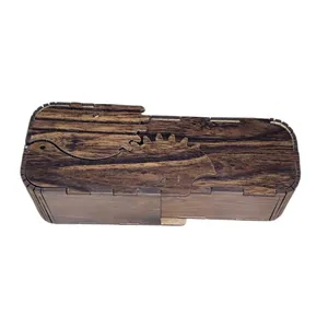 قاب عینک مدل چوبی دنده ای