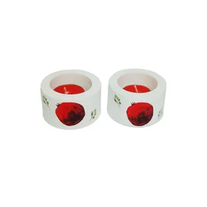 شمعدان سنگی مدل وارمر انار بسته 2 عددی