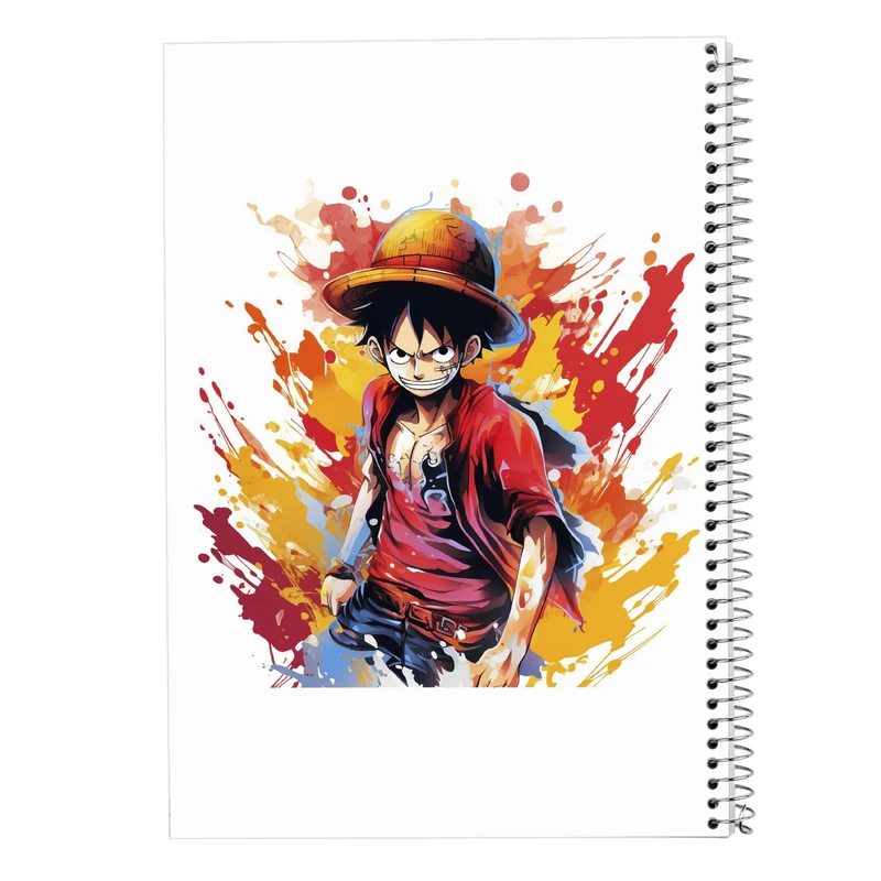 دفتر مشق 100 برگ مدوپد مدل وان پیس One Piece کد DF11587