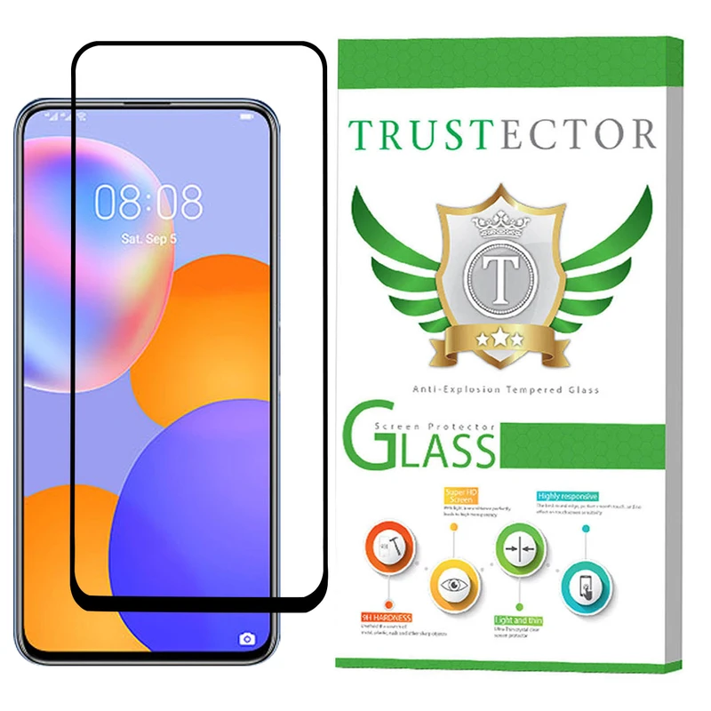 محافظ صفحه نمایش سرامیکی تراستکتور مدل CRTA-Glass مناسب برای گوشی موبایل هوآوی Y9a