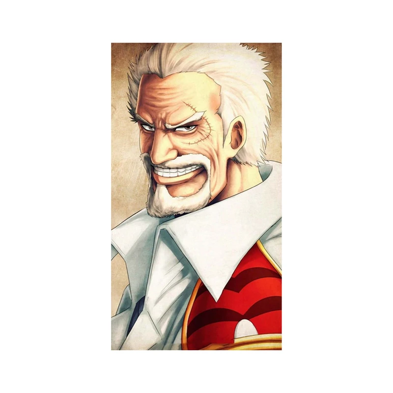 استیکر لپ تاپ و موبایل مدل انیمه طرح وان پیس مانکی دی گارپ One Piece Monkey D Garp کد 3684