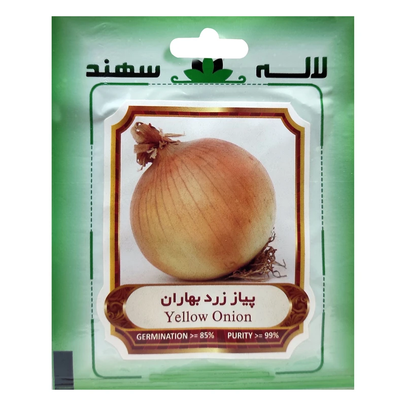 بذر پیاز زرد بهاران لاله سهند کد LSP-023