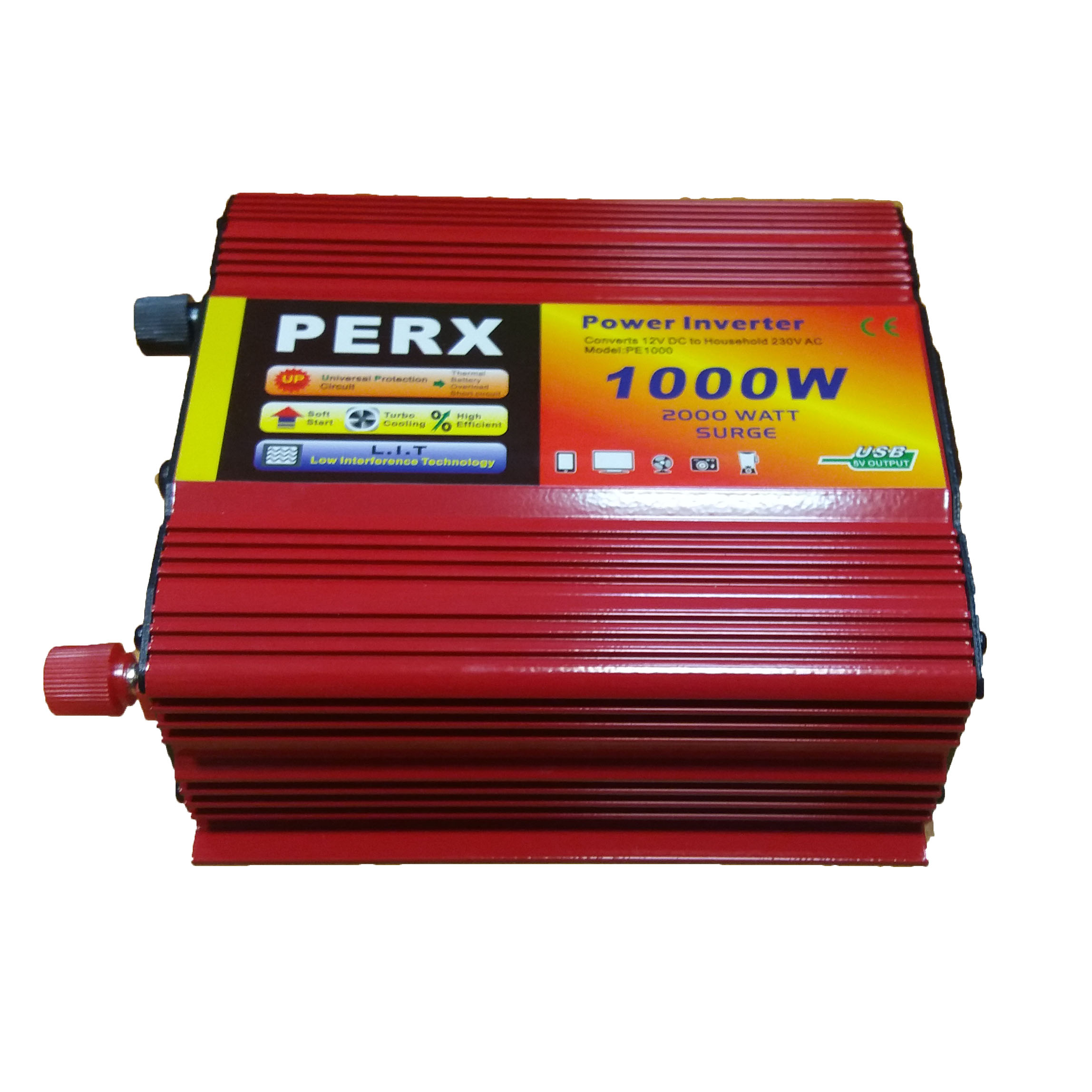 اینورتر پرکس مدل PE 1000-12 ظرفیت 1000 وات