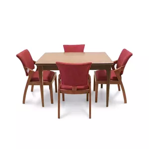میز و صندلی ناهارخوری چهارنفره مدل CH590