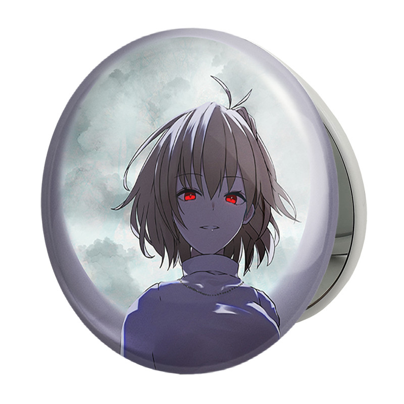 آینه جیبی خندالو طرح بازی تسوکی هیمه‌ (Tsukihime) مدل تاشو کد 34544