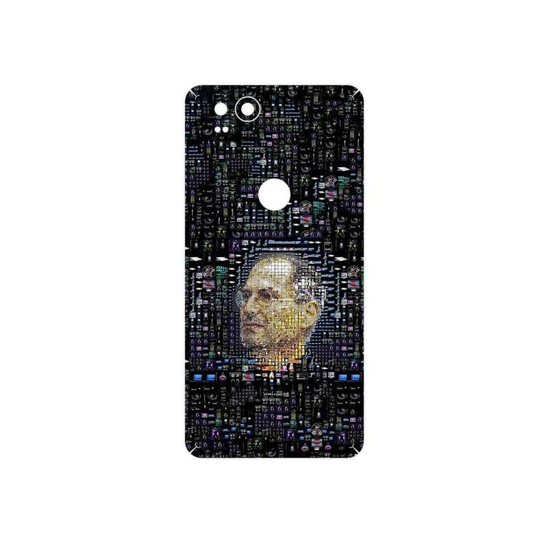 برچسب پوششی ماهوت مدل Collage of Steve Jobs 2 مناسب برای گوشی موبایل گوگل Pixel 2