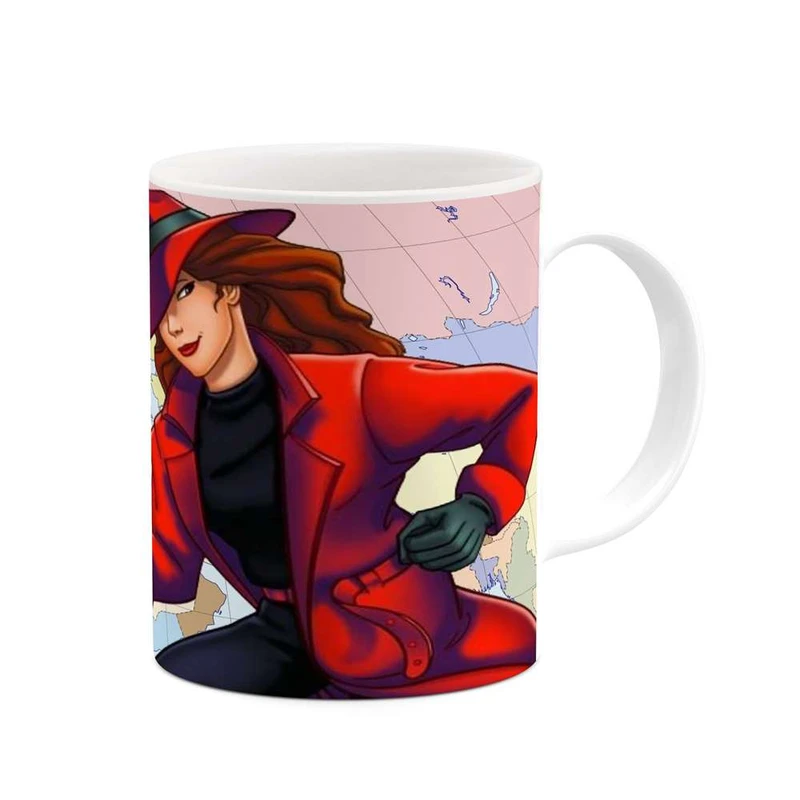 ماگ کاکتی مدل کارتون Carmen Sandiego کد mgh22365