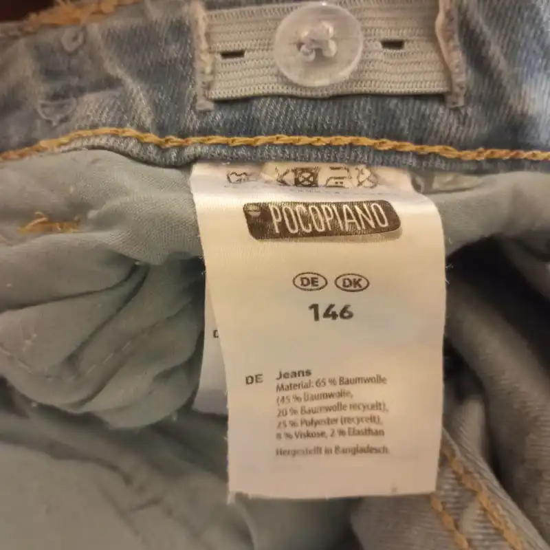 شلوار جین بچگانه پوکو پیانو مدل SMILE 001