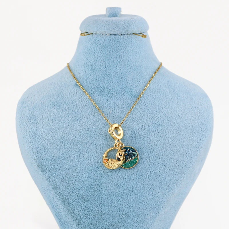 گردنبند زنانه زودیکا مدل چارم کهکشان کد AAB964