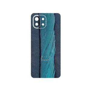 MAHOOT Turquoise feathers Cover Sticker for Xiaomi MI 11 LITE