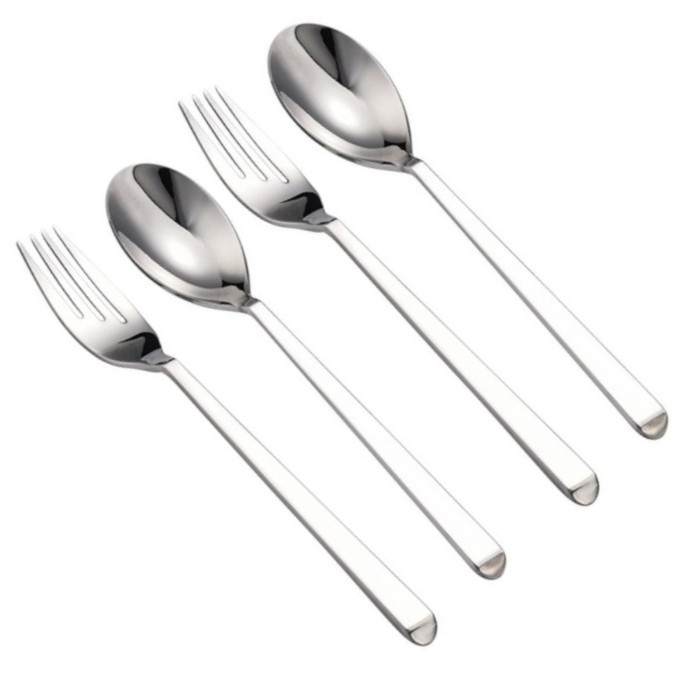 ست قاشق و چنگال جی فی نی مدل 01 مجموعه 4 عددی