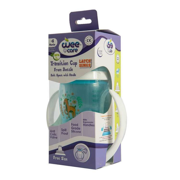 لیوان کودک وی کر کد C707 حجم 300 میلی لیتر