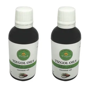 روغن نارگیل تیزگل مدل 005 حجم 100 میلی لیتر بسته 2 عددی