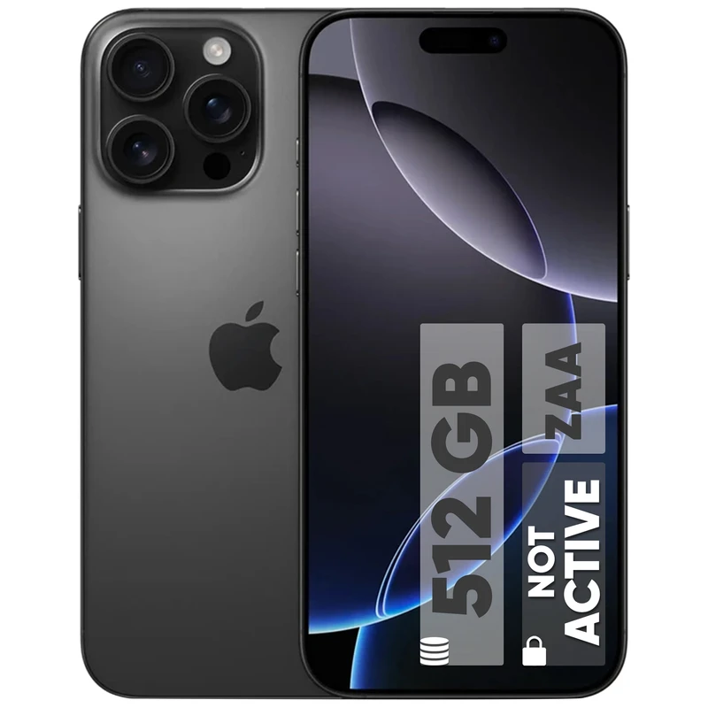 Apple iPhone 16 Pro Max ZAA - 2 SIM | Storage 512GB - RAM 8GB