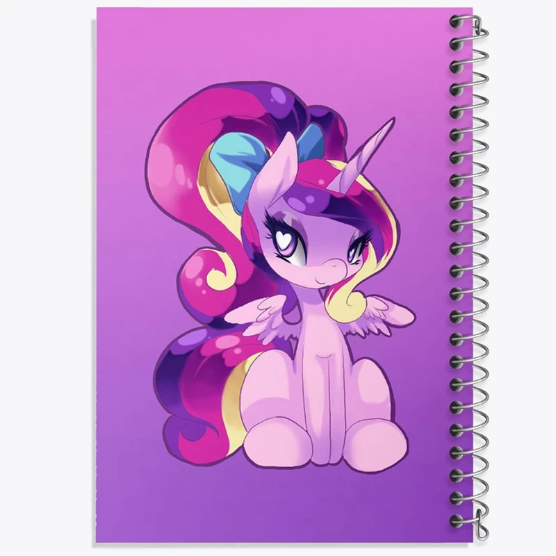 دفتر شطرنجی 50 برگ خندالو طرح اسب پونی کد 24871