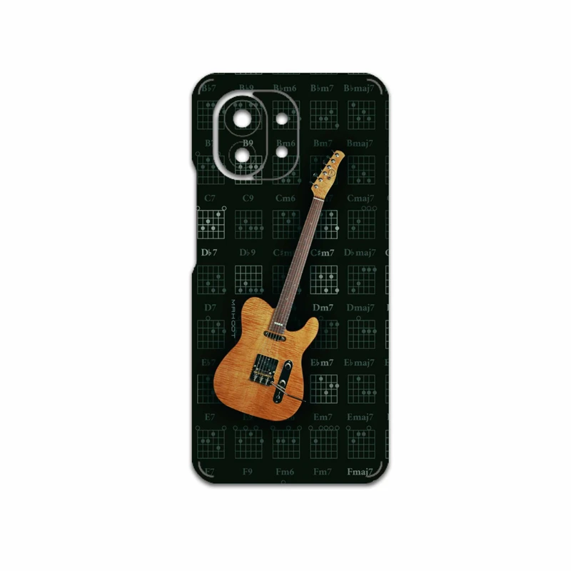 برچسب پوششی ماهوت مدل Guitar-Instrument مناسب برای گوشی موبایل شیائومی Mi 11 5G