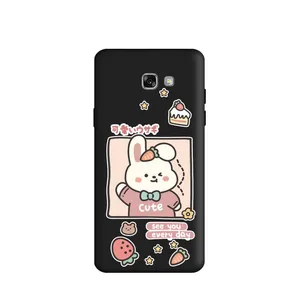 کاور قاب گارد طرح خرگوش کیوت کد m6377 مناسب برای گوشی موبایل سامسونگ Galaxy A7 2017 / A720