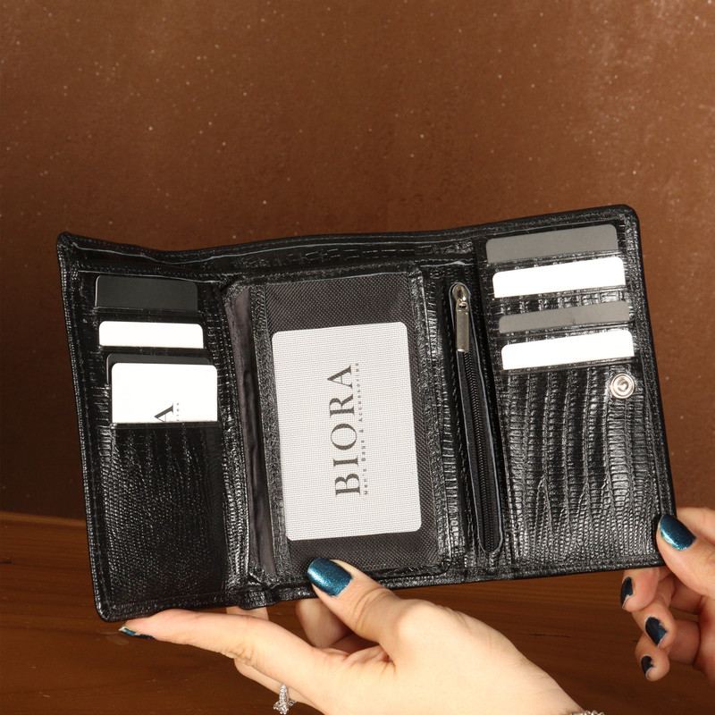 کیف پول زنانه بیورا مدل لیزارد کد kz05