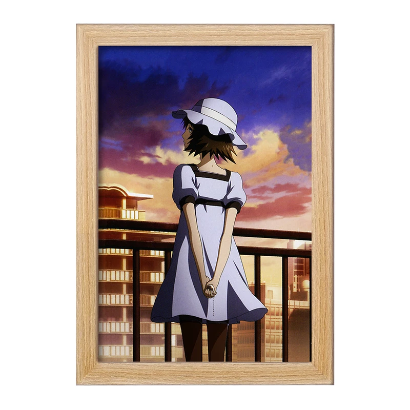 تابلو خندالو مدل مایوری انیمه اشتاینز گیت  کد 17503