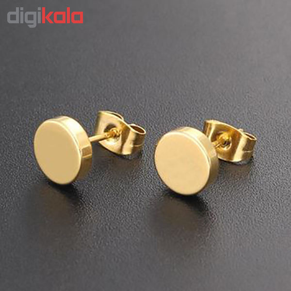 گوشواره زنانه مدل استیل دایره ای 34 گوشواره زنانه مدل استیل دایره ای 34