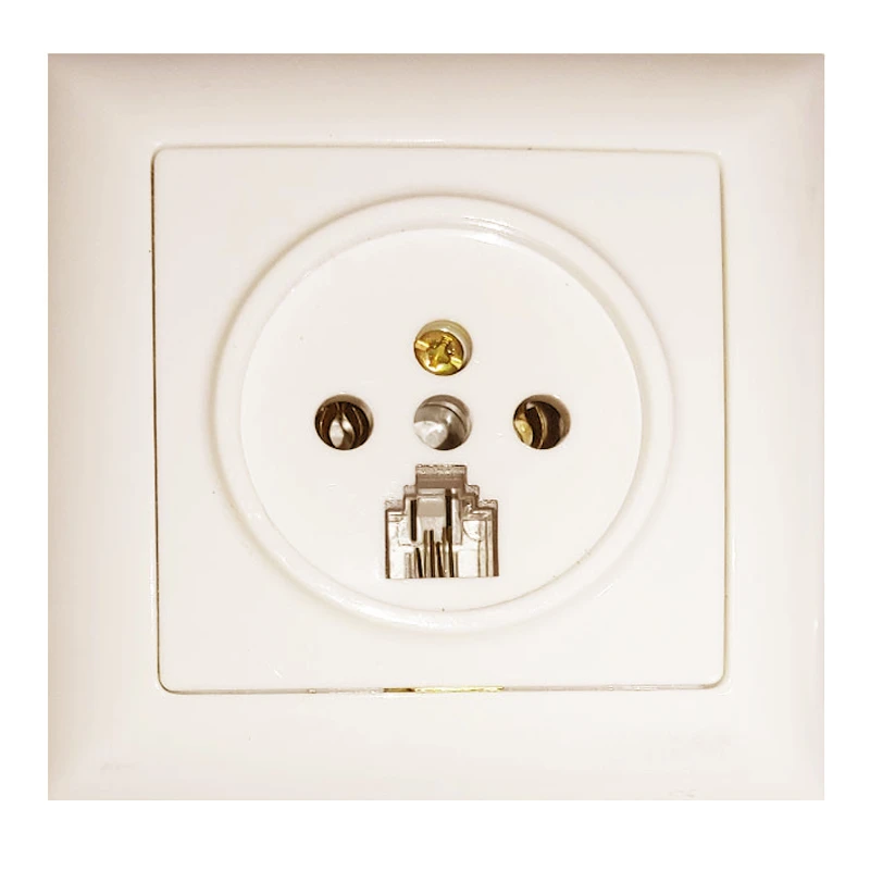 پریز تلفن ایران الکتریک مدل الیزه