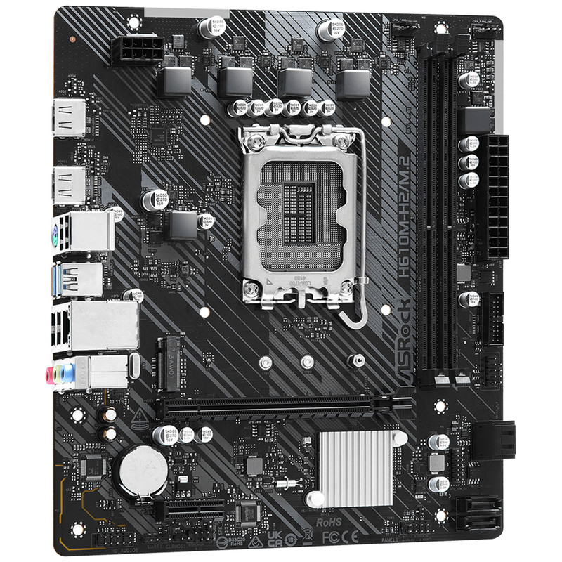 مادربرد ازراک مدل H610M-H2/M.2 D4