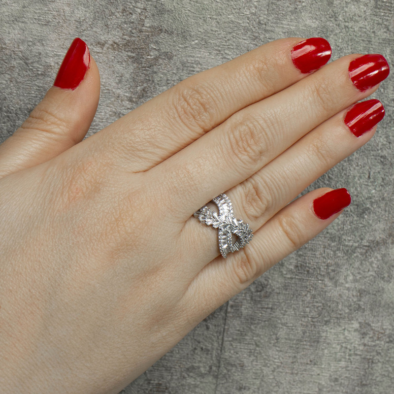 انگشتر نقره زنانه مدل AVN-R585