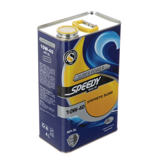 روغن موتور اسپیدی مدل سوپر پاور 10-40 حجم 4لیتر