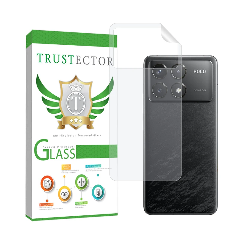  محافظ پشت گوشی هیدروژل تراستکتور مدل NANOMTBT مناسب برای گوشی موبایل شیائومی Poco F6 Pro 5G