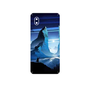 MAHOOT Blue Mountains Digital Art Cover Sticker for Samsung Galaxy A01 Core