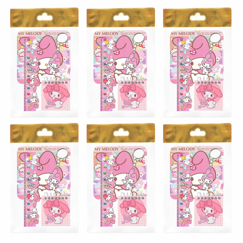 بسته لوازم تحریر مدل کرومی و ملودی 4 بسته 6 عددی