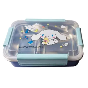 ظرف نگهدارنده غذا کودک مدل دو محفظه طرح سینمارول