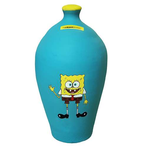 قلک سفالی مدل باب اسفنجی کد RO - 2