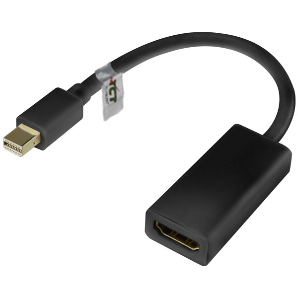 مبدل Mini Display Port به HDMI تی سی تراست مدل TC-MDP2H