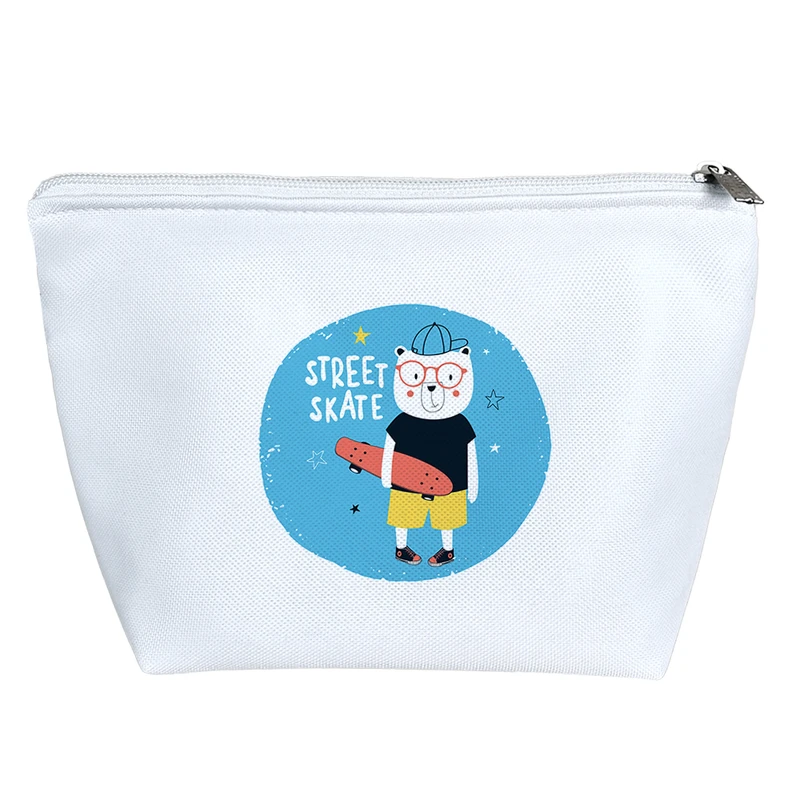 کیف لوازم آرایش دخترانه خندالو مدل گربه کد 1991