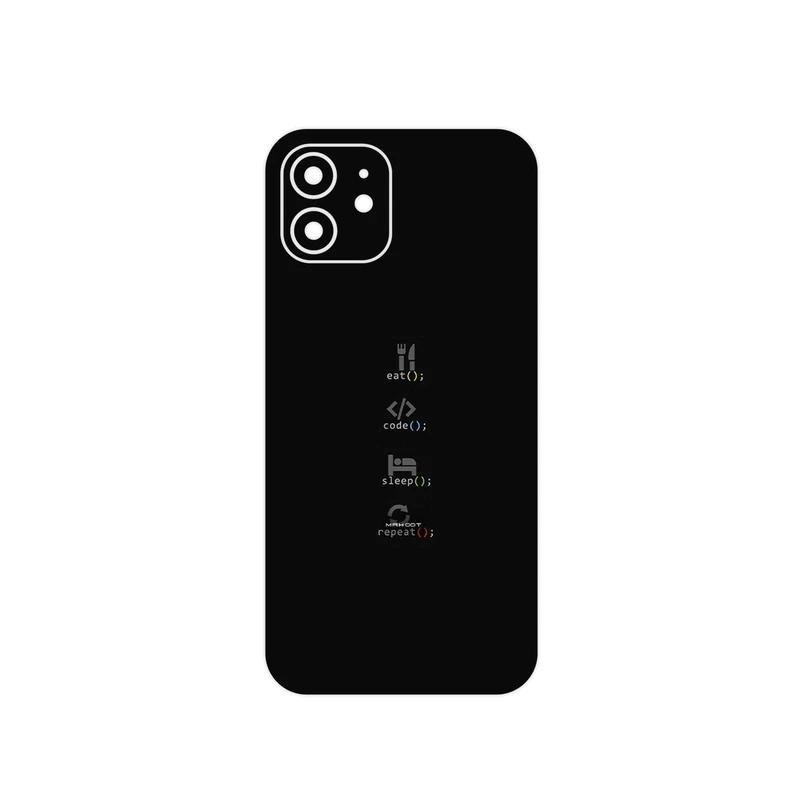 برچسب پوششی ماهوت مدل Programming 2 مناسب برای گوشی موبایل اپل iPhone 12