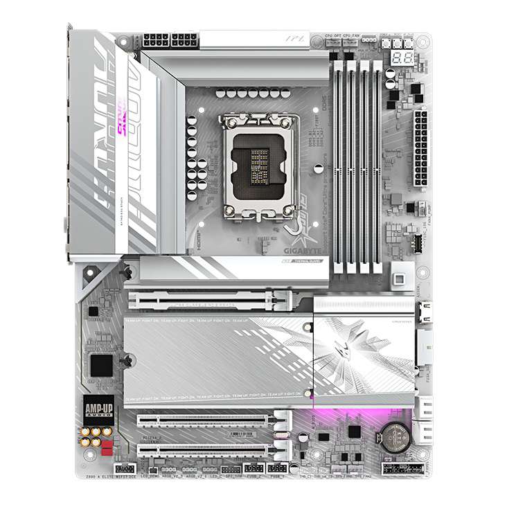 مادربرد گیگابایت مدل Z890 AORUS ELITE WIFI7 ICE مادربرد گیگابایت مدل Z890 AORUS ELITE WIFI7 ICE