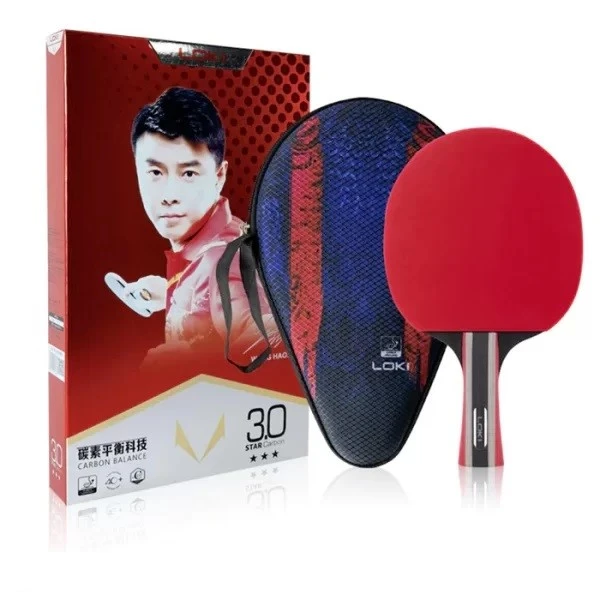 عکس شماره 2 : راکت پینگ پنگ لوکی مدل 3star carbon
