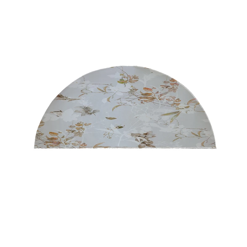 پادری مدل نیم دایره طرح گل کد 5100 سایز 90×45 سانتی متر