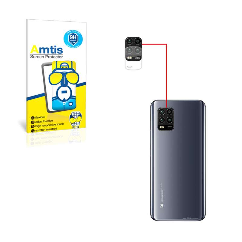 محافظ لنز دوربین امتیس مدل mi10 lite(5G) مناسب برای گوشی موبایل شیائومی MI 10 LITE 5G