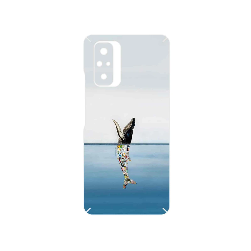 برچسب پوششی ماهوت مدل Collage of Sea Trash مناسب برای گوشی موبایل شیائومی Redmi Note 10 Pro Max