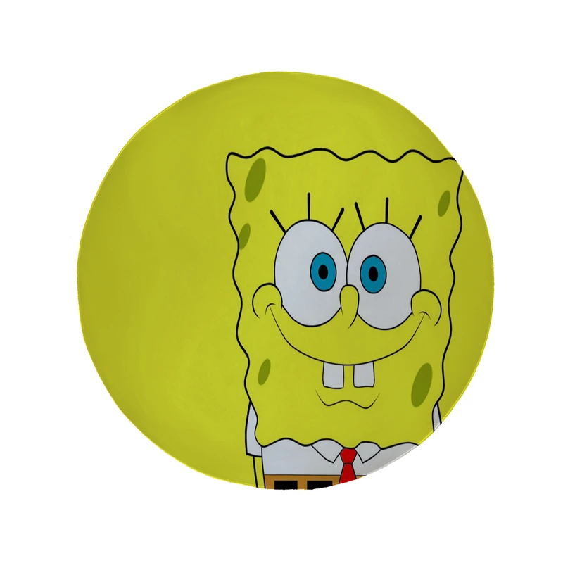 پادری مدل دایره طرح باب اسفنجی کد 8542 سایز 90 × 90 سانتی متر