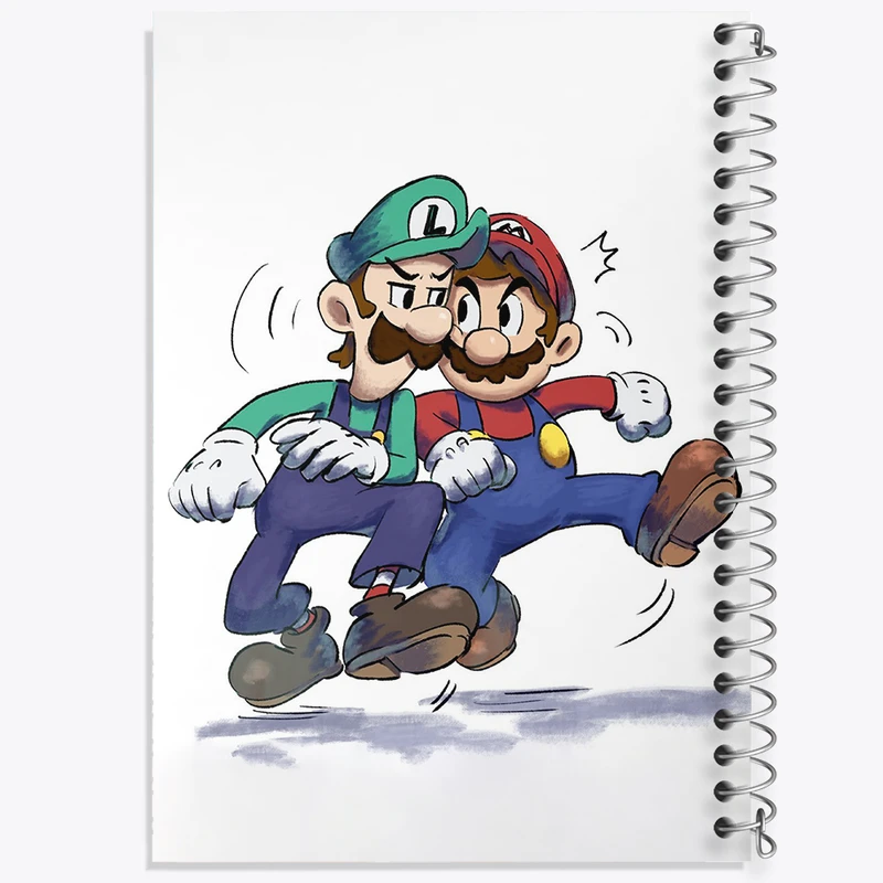 دفتر مشق 50 برگ خندالو طرح (Mario) بازی سوپر ماریو کد 31528