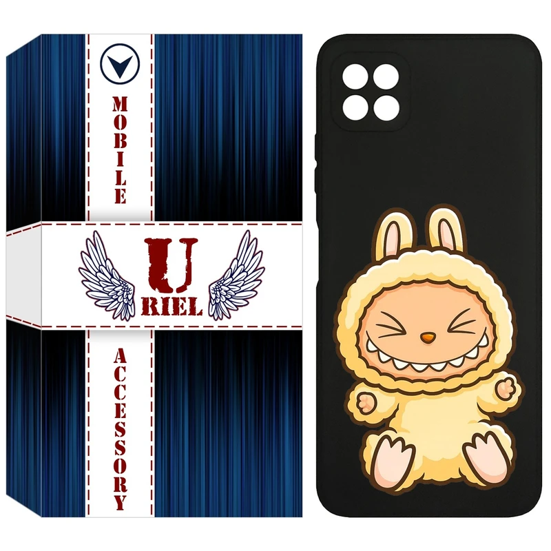 کاور یوریل مدل KSH کد 135 طرح عروسک لبوبو مناسب برای گوشی موبایل سامسونگ Galaxy A22 5G