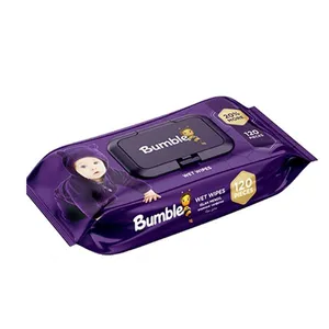 دستمال مرطوب کودک مدل wet wipes بسته 120 عددی