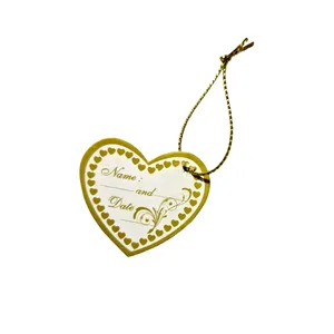 ریسه کارت آویز گیفت مدل نهال بسته 100 عددی