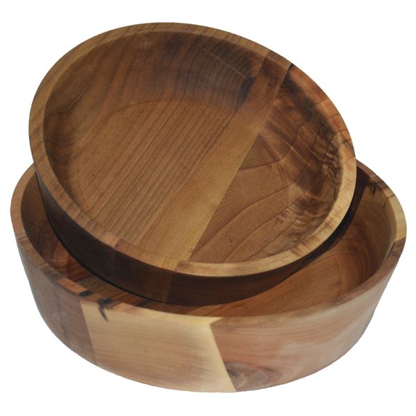 کاسه چوبی مدل K2824 مجموعه 2 عددی