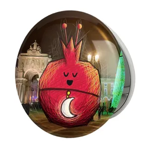 آینه جیبی خندالو طرح شب یلدا مدل تاشو کد 20377 