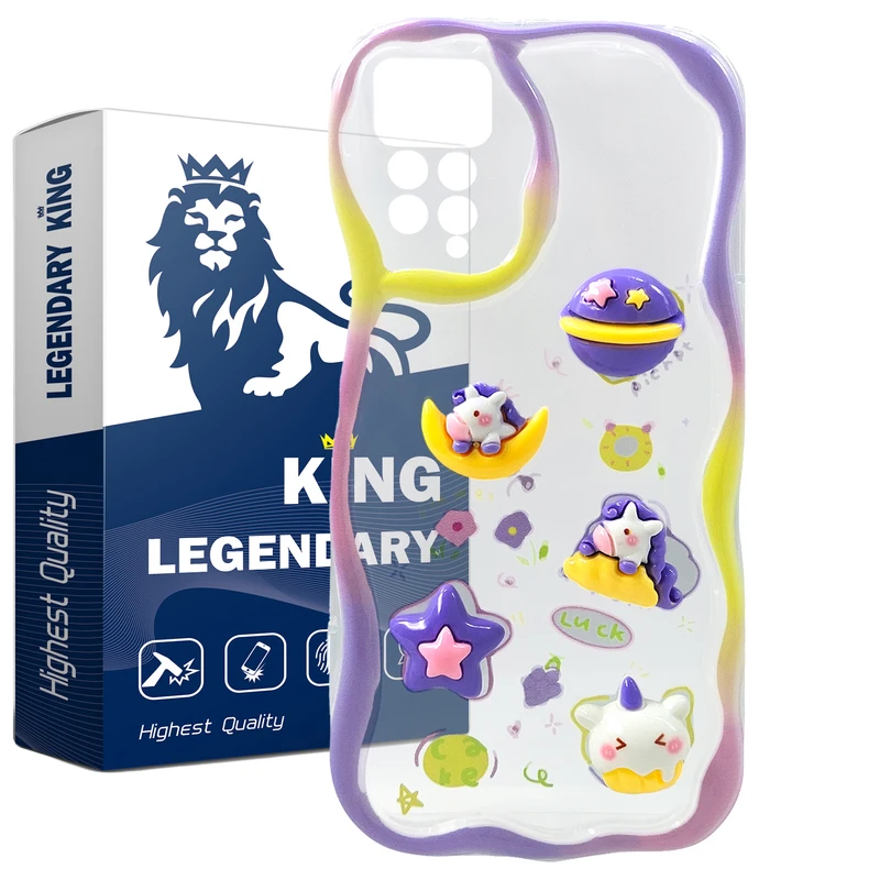 کاور لاین کینگ مدل TPUUNICORN مناسب برای گوشی موبایل  شیائومی Redmi Note 12 Pro 4G